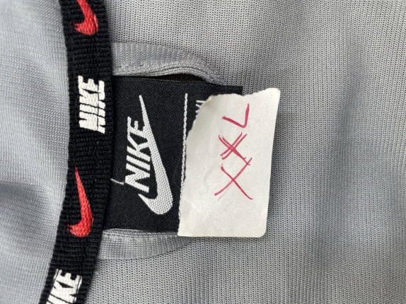 JORDAN TRACK JACKET SPORTSWEAR ΓΚΡΙ ΑΝΤΡΙΚΟ PRE OWNED XXL