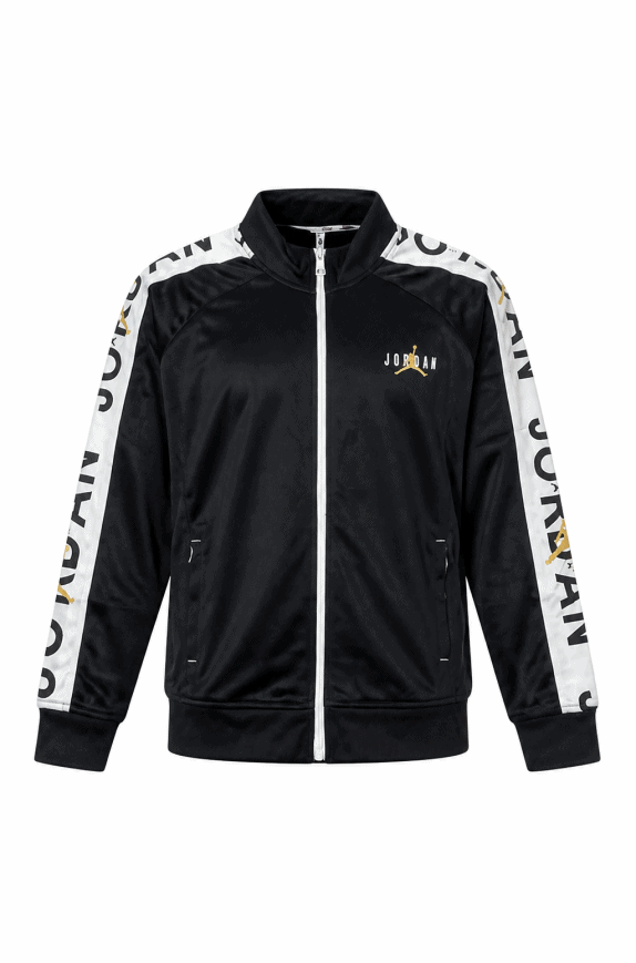 NIKE TRACK JACKET SPORTSWEAR NERO UOMO PRE OWNED M