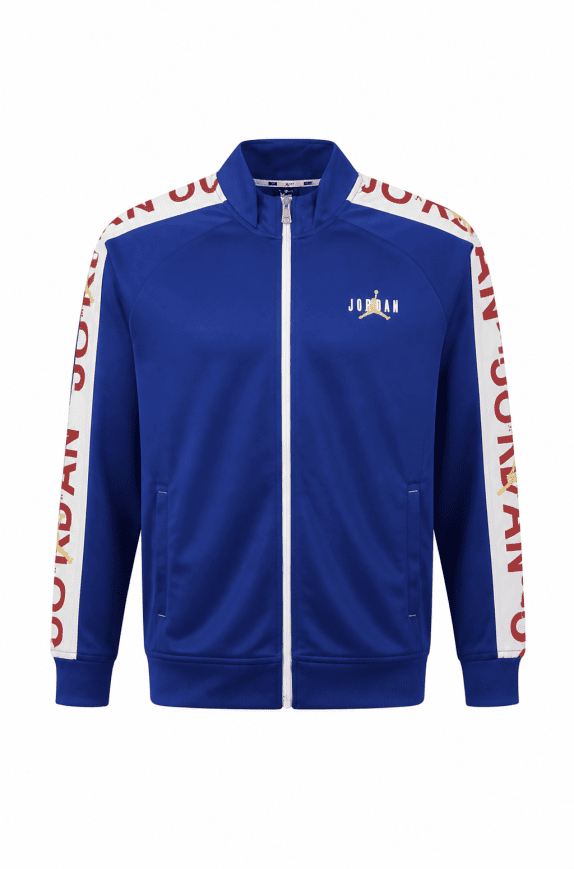 NIKE TRACK JACKET SPORTY BLU UOMO PRE OWNED L