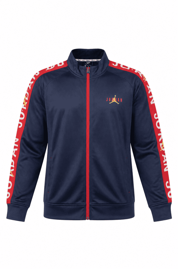 JORDAN TRACK JACKET SPORTY BLU UOMO PRE OWNED 2XL