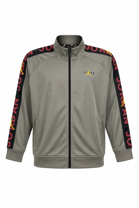 JORDAN TRACK JACKET STREETWEAR GRIGIO UOMO PRE OWNED XXL