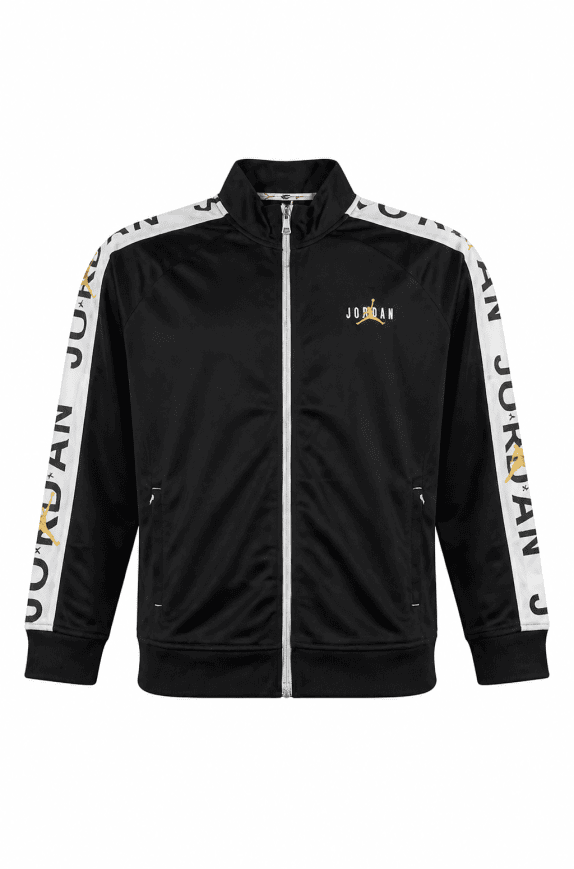 NIKE TRACK JACKET STREETWEAR ΜΑΥΡΟ ΑΝΤΡΙΚΟ PRE OWNED L