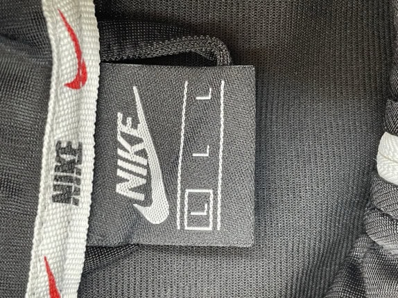 NIKE TRACK JACKET STREETWEAR ΜΑΥΡΟ ΑΝΤΡΙΚΟ PRE OWNED L