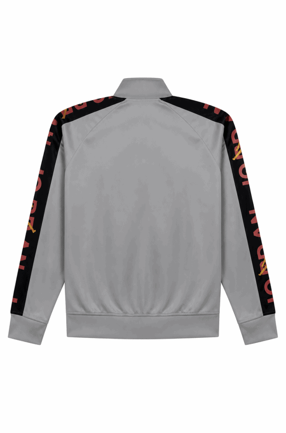 JORDAN GIACCA TRACK GRAPHIC GRIGIO UOMO PRE OWNED L