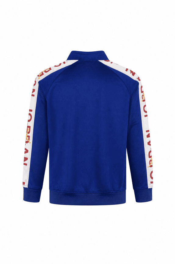 JORDAN TRACK JACKET SPORTIVO BLU UOMO PRE OWNED L
