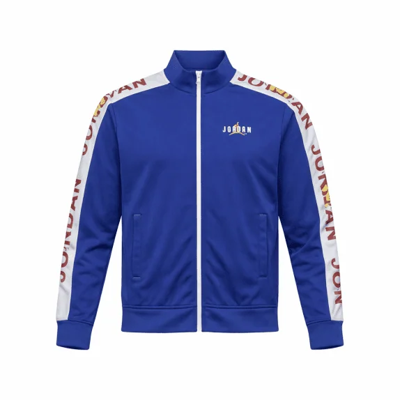 JORDAN Ζακέτα Track Jacket Jumpman Λογότυπο Μπλε / Λευκό Ανδρική XL