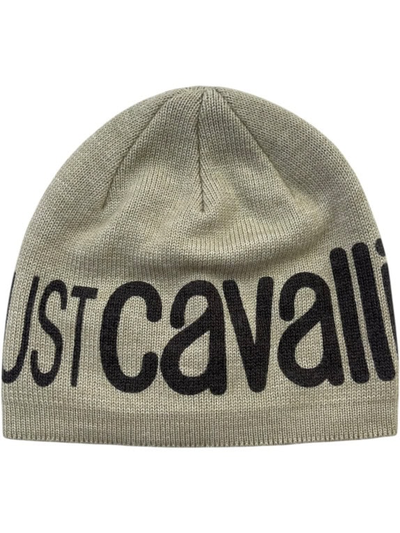 JUST CAVALLI ΣΚΟΥΦΟΣ SPELL OUT ΜΠΕΖ UNISEX PRE OWNED L