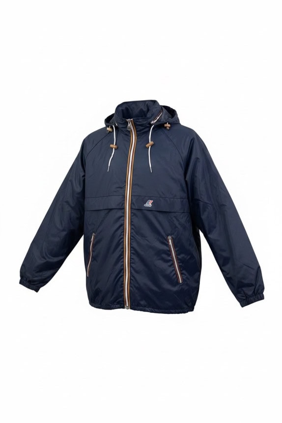 K WAY ΑΝΤΙΑΝΕΜΙΚΟ ΜΠΟΥΦΑΝ CLASSIC NAVY UNISEX PRE OWNED M