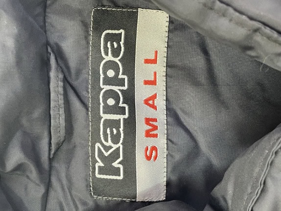 KAPPA VEST MINIMAL NAVY MEN PRE OWNED S
