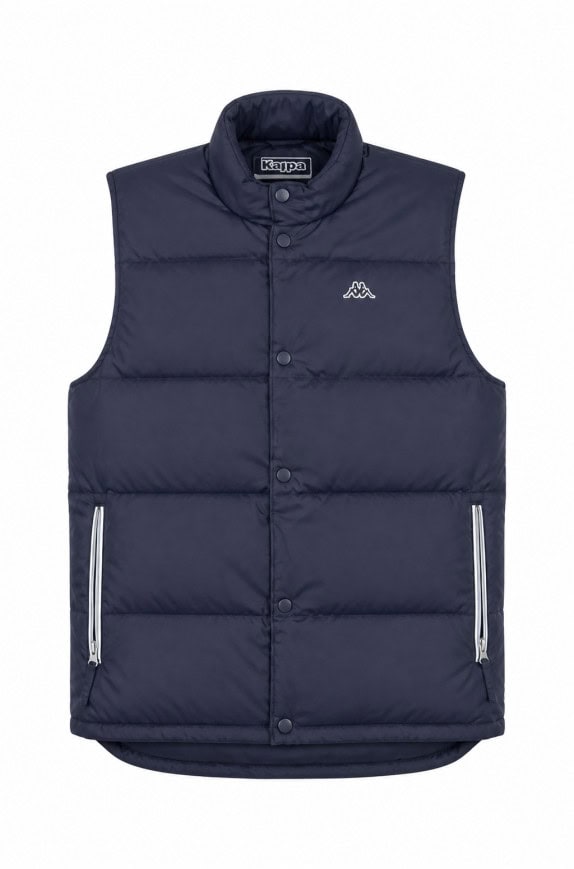 KAPPA SMANICATO MINIMAL NAVY UOMO PRE OWNED S