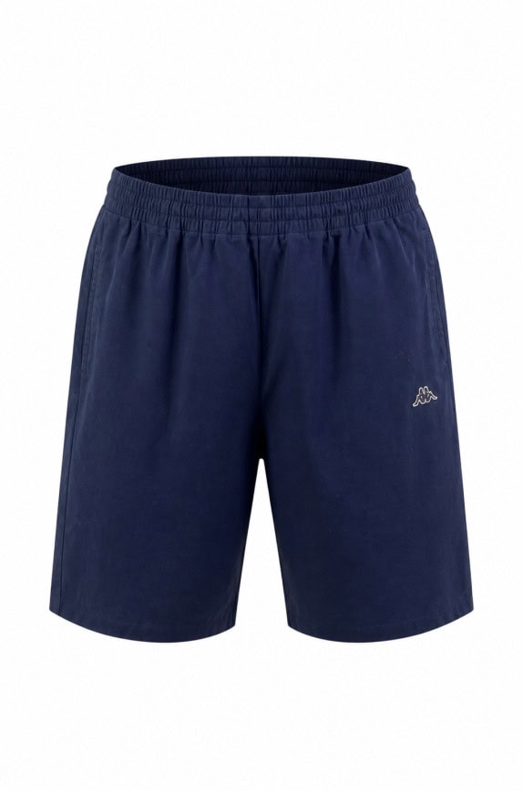 KAPPA BERMUDA SHORTS SPORTSWEAR NAVY MEN PRE OWNED M-L