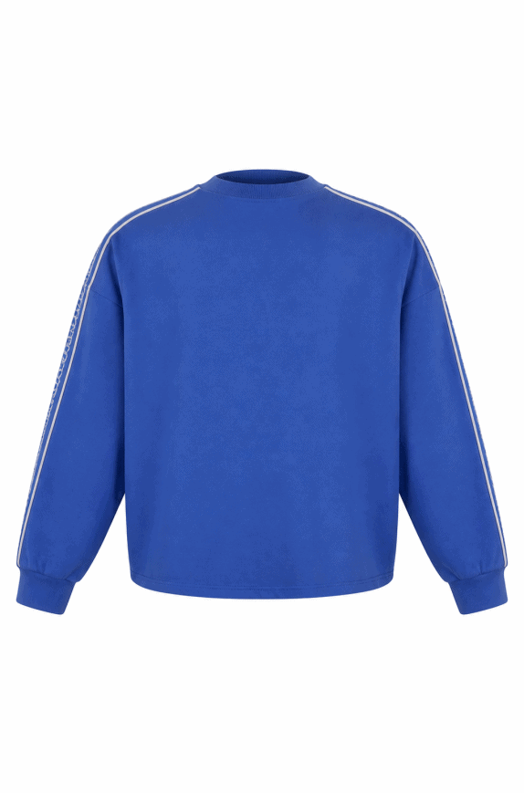KAPPA CREWNECK STREETWEAR ΜΠΛΕ ΑΝΤΡΙΚΟ PRE OWNED M