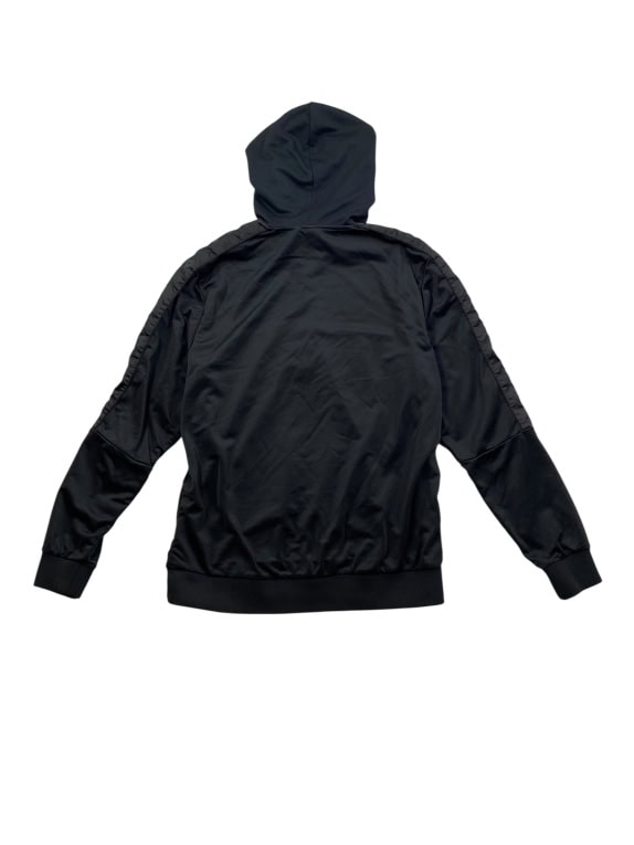 KAPPA FELPA CON CAPPUCCIO STILE VINTAGE LOGO NERO UOMO L