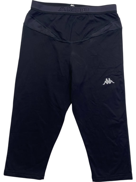 Kappa 3/4 Black Leggings Women’s S/M
