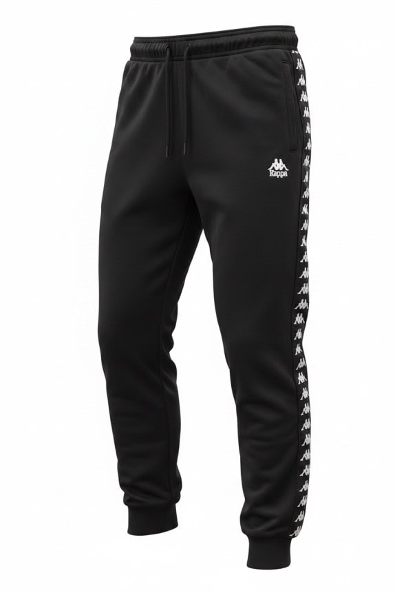 KAPPA ΠΑΝΤΕΛΟΝΙ ΦΟΡΜΑΣ SPORTSWEAR ΜΑΥΡΟ ΑΝΤΡΙΚΟ PRE OWNED XL