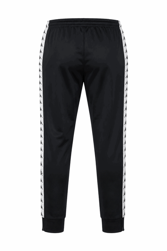 KAPPA ΠΑΝΤΕΛΟΝΙ JOGGER SPORTSWEAR ΜΑΥΡΟ ΑΝΤΡΙΚΟ PRE OWNED M