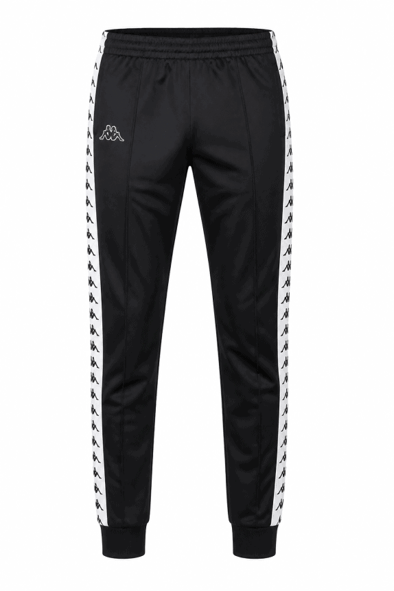KAPPA ΠΑΝΤΕΛΟΝΙ JOGGER SPORTSWEAR ΜΑΥΡΟ ΑΝΤΡΙΚΟ PRE OWNED M