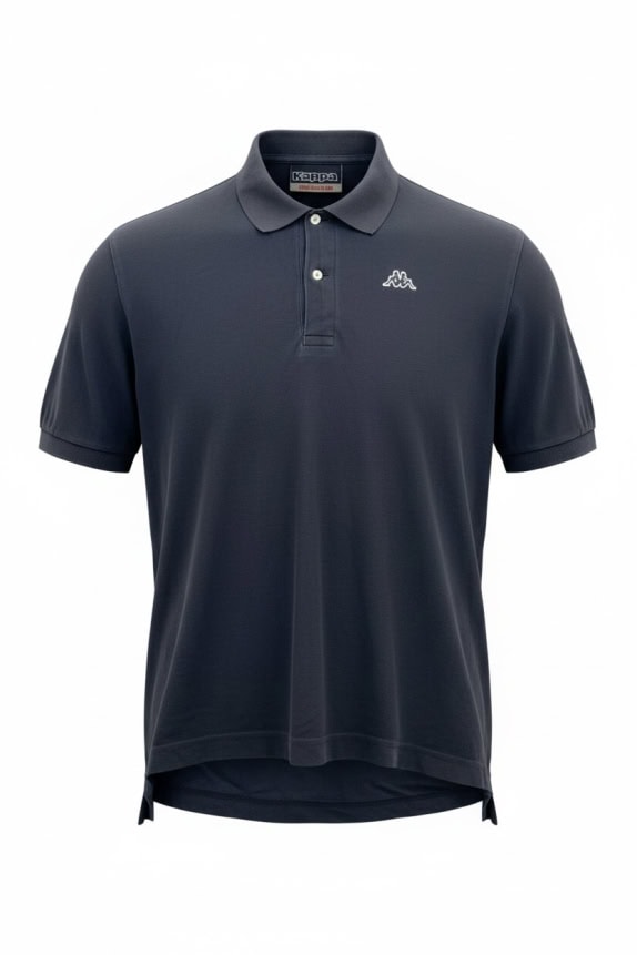 Kappa Polo Μπλούζα Casual Logo Μπλε Σκούρο Ανδρικό M