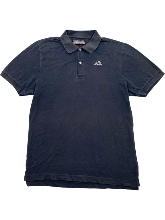 Kappa Polo Μπλούζα Casual Logo Μπλε Σκούρο Ανδρικό M
