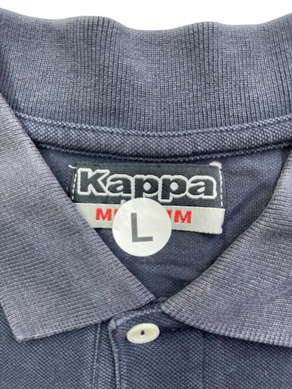KAPPA Polo Μπλούζα Casual Μικρό Λογότυπο Μπλε Ανδρικό L