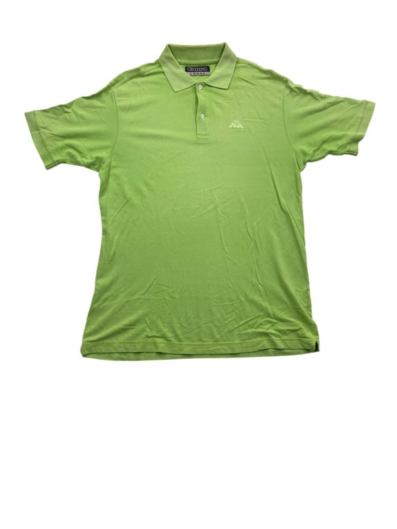 Kappa Polo Μπλούζα Classic Logo Λαχανί Ανδρική L