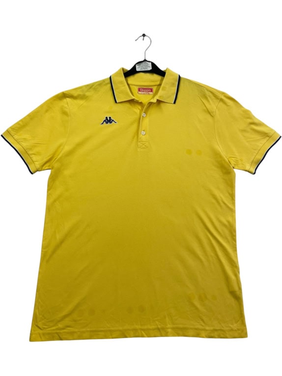 Kappa Polo Μπλούζα Logo Κίτρινο UNISEX XL