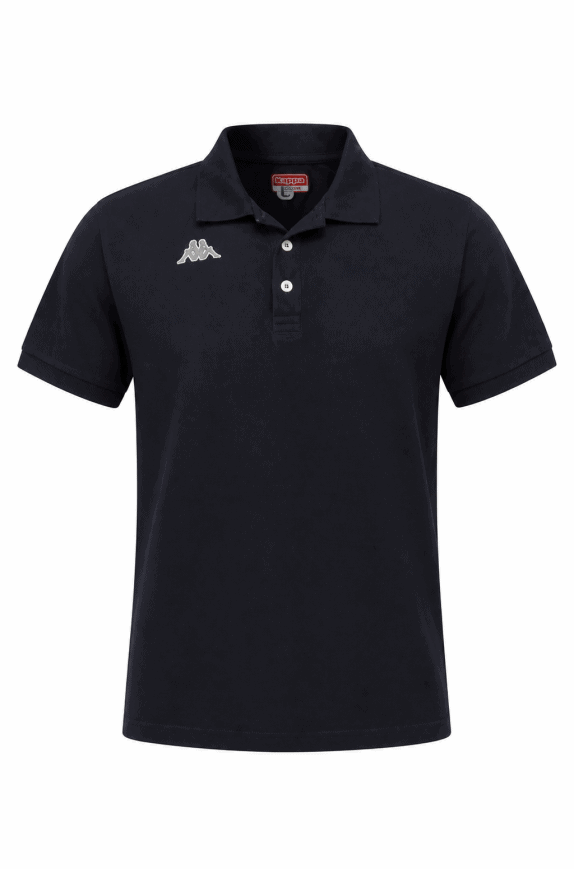 KAPPA POLO SHIRT MINIMAL BLACK ΑΝΤΡΙΚΟ PRE OWNED L