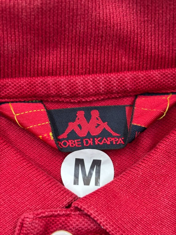 KAPPA POLO SHIRT MINIMAL ΚΟΚΚΙΝΟ ΑΝΤΡΙΚΟ PRE OWNED M