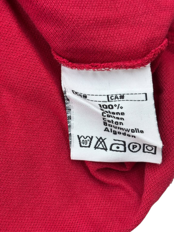 KAPPA POLO SHIRT MINIMAL ΚΟΚΚΙΝΟ ΑΝΤΡΙΚΟ PRE OWNED M