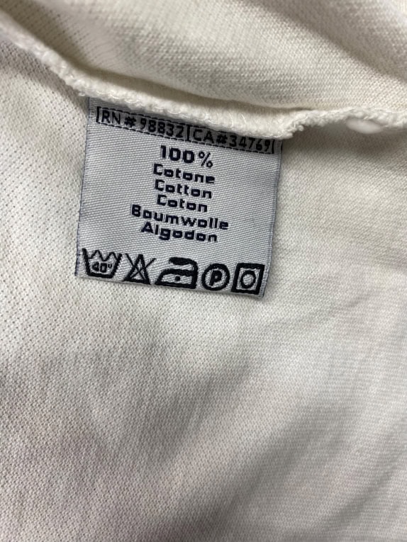 KAPPA POLO SHIRT VINTAGE ITALIA LOGO WHITE ΑΝΔΡΙΚΟ L