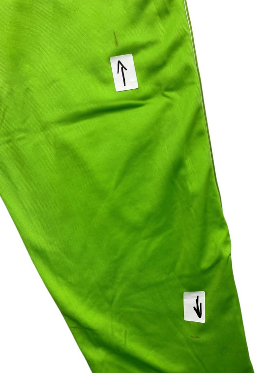 KAPPA COMPLETO TUTA VINTAGE CON NASTRO LOGATO VERDE/BIANCO UNISEX L