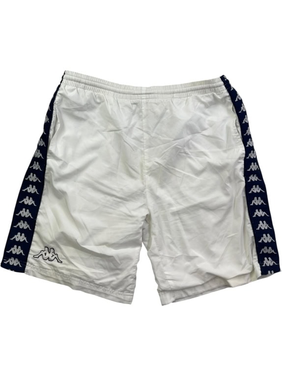 KAPPA ΣΟΡΤΣ / ΒΕΡΜΟΥΔΑ LOGO TAPED ΛΕΥΚΟ UNISEX XL