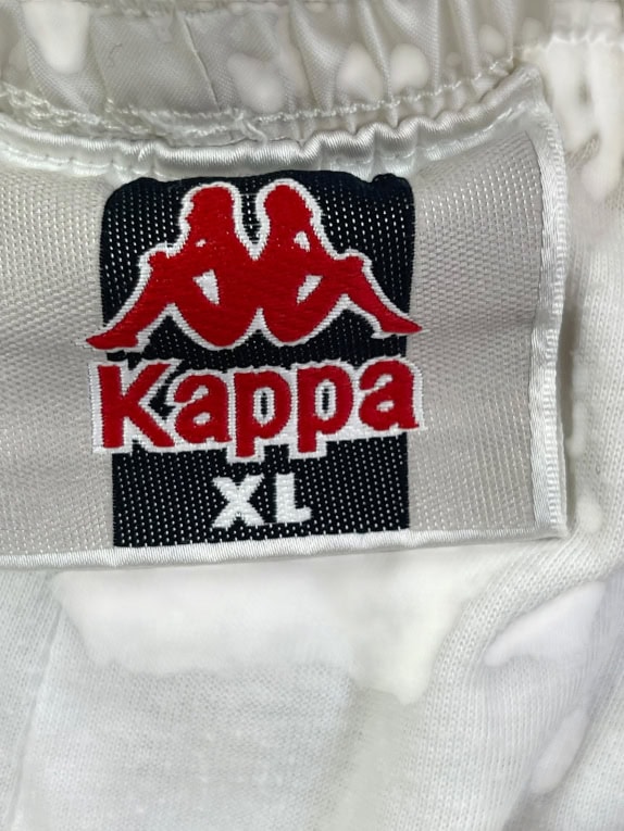 KAPPA ΣΟΡΤΣ / ΒΕΡΜΟΥΔΑ LOGO TAPED ΛΕΥΚΟ UNISEX XL