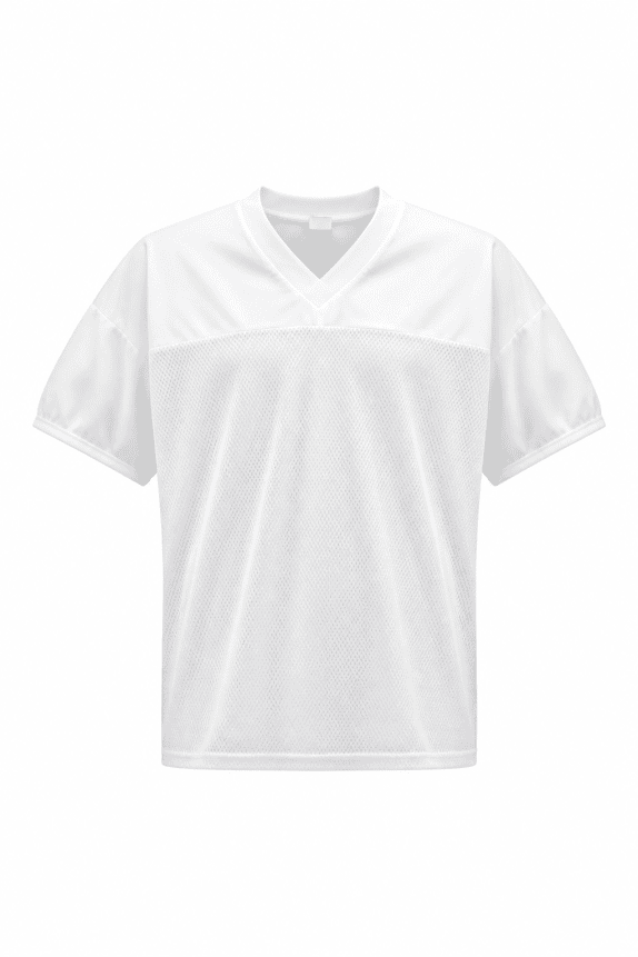 1990s VINTAGE SPORTSWEAR JERSEY MINIMAL WHITE UNISEX PRE OWNED L