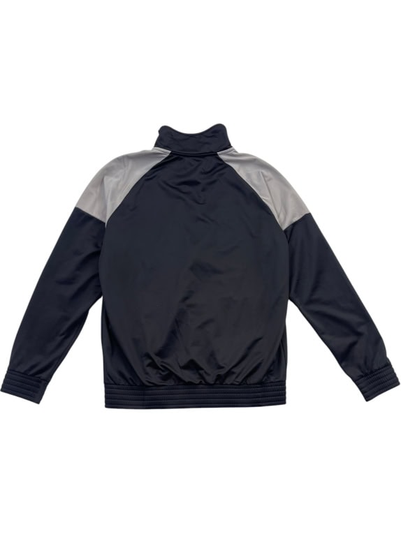 Kappa Track Jacket Logo Μαύρο Γκρι Unisex L