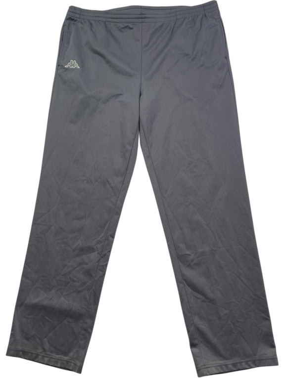 KAPPA TRACK PANTS MINIMAL CHARCOAL UNISEX PRE OWNED XXL