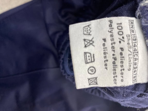 Kappa Track Pants Μπλε Σκούρο Size M