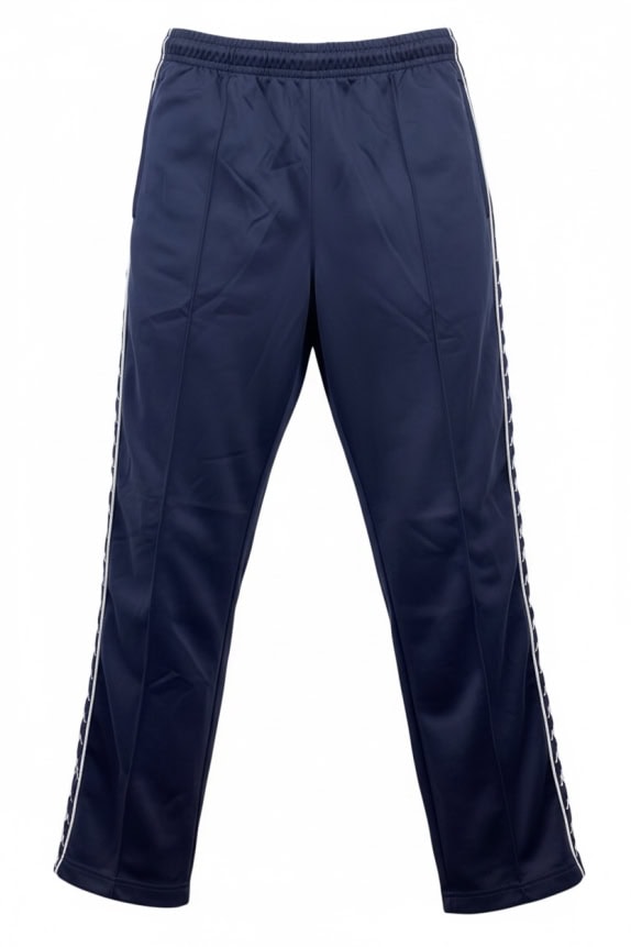Kappa Track Pants Μπλε Σκούρο Size M