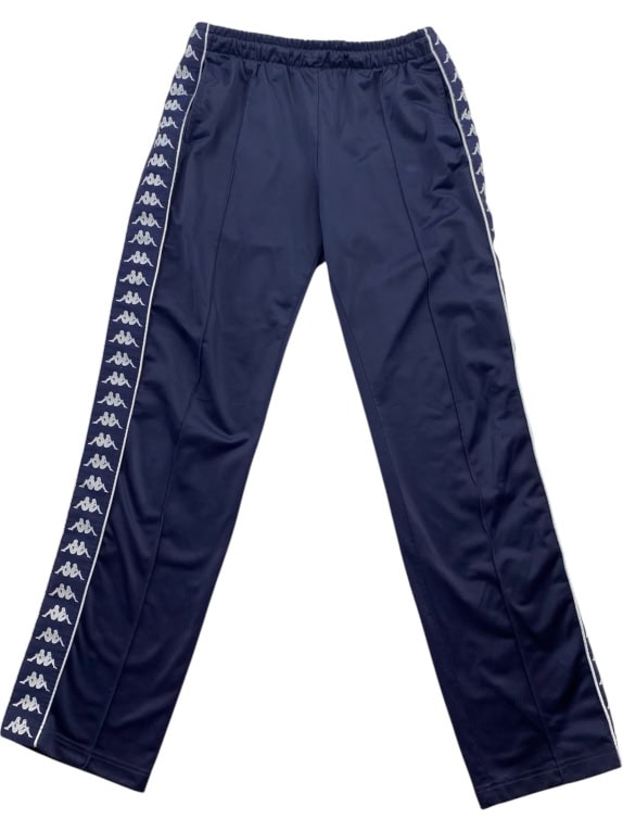 Kappa Track Pants Μπλε Σκούρο Size M
