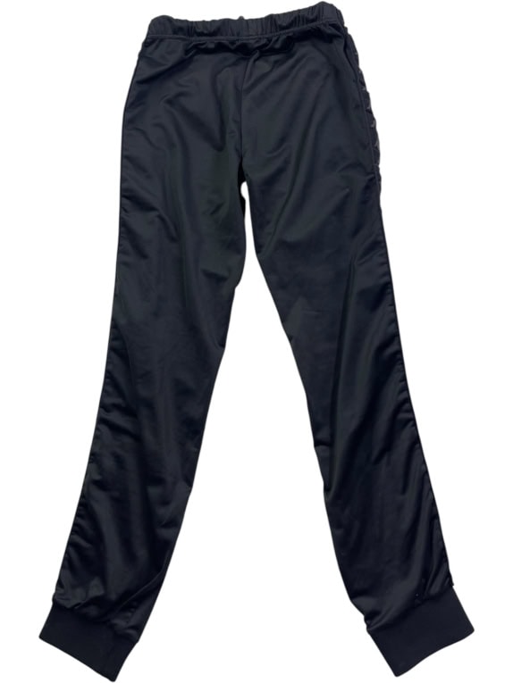 KAPPA TRACK PANTS SPORTSWEAR BLACK UNISEX PRE OWNED