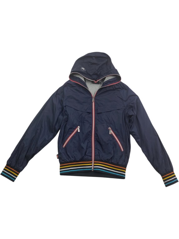 Kelto Wind Design Μπουφάν Αντιανεμικό Hooded Navy Ανδρικό XS