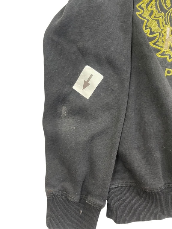 KENZO ΦΟΥΤΕΡ CREWNECK ΚΕΝΤΗΜΕΝΟ ΜΑΥΡΟ UNISEX PRE OWNED S