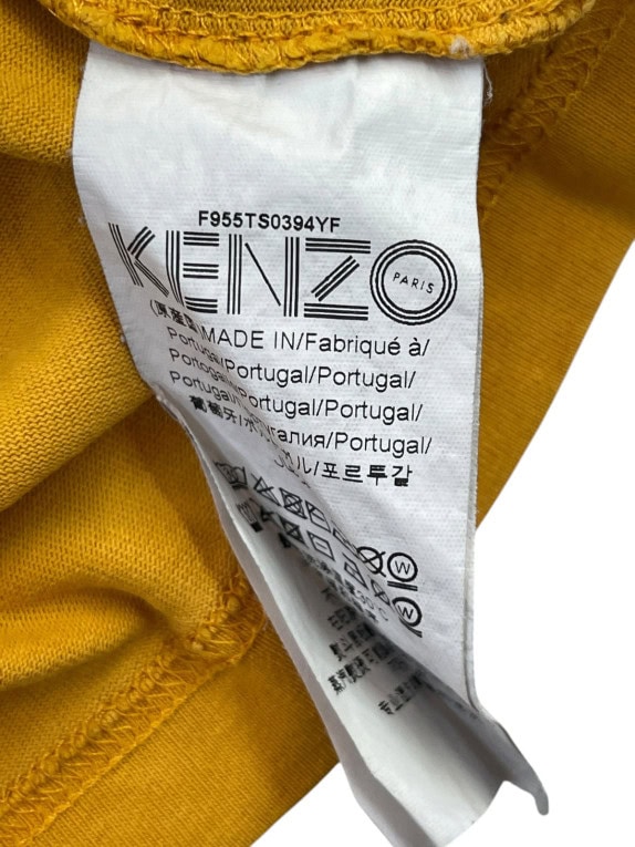 KENZO T SHIRT GRAPHIC ΜΟΥΣΤΑΡΔΙ ΑΝΤΡΙΚΟ PRE OWNED XL