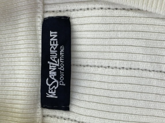 YSL ΠΛΕΚΤΗ ΖΑΚΕΤΑ ΜΕ ΚΟΥΜΠΙΑ ΕΚΡΟΥ ΓΥΝΑΙΚΕΙΟ PRE OWNED XXS