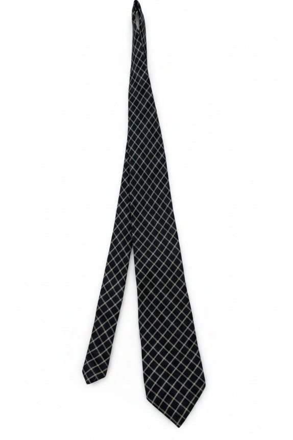 KIROS NECKTIE CLASSIC NAVY MENS PRE OWNED