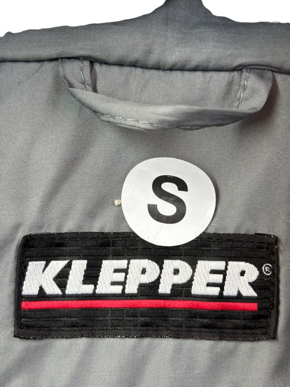 KLEPPER HOODED JACKET MINIMAL GREY WOMENS PRE OWNED S