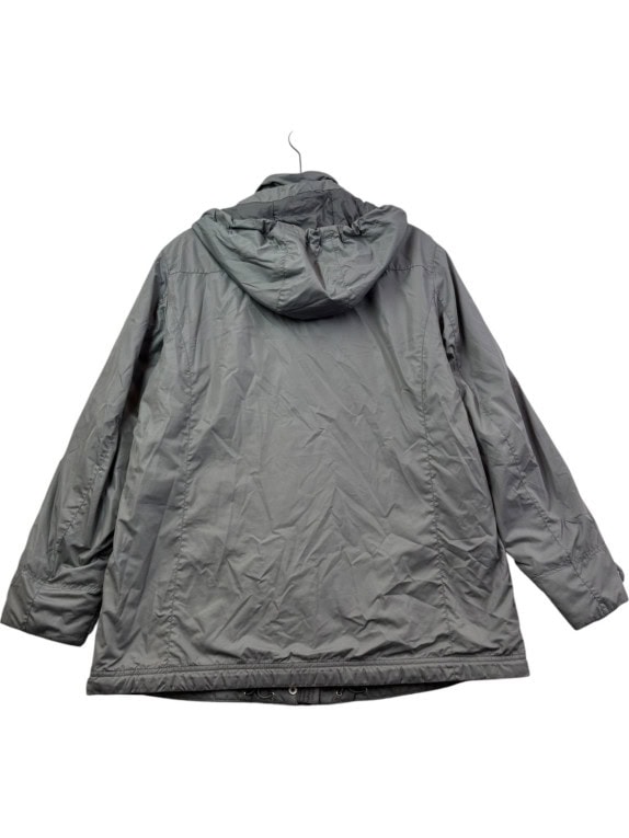 KLEPPER HOODED JACKET MINIMAL GREY WOMENS PRE OWNED S