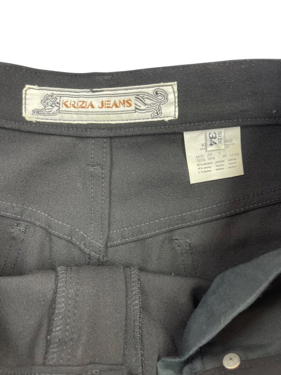 Krizia Jeans Women’s Black Pants Size S