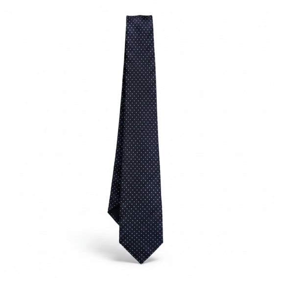 LA MARTINELLA CRAVATTA CLASSICA NAVY UOMO PRE OWNED