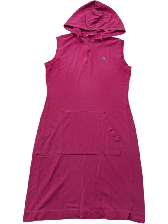 LACOSTE ΑΜΑΝΙΚΟ HOODIE ΦΟΡΕΜΑ ΦΟΥΞΙΑ – SIZE S